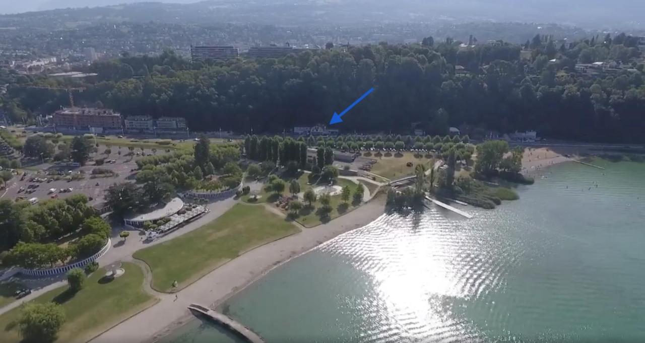 Mamie Jane Suite Deluxe Face Au Lac Tresserve Bagian luar foto